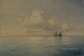 paysage avec un voilier Romantique Ivan Aivazovsky russe